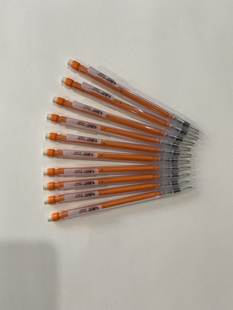 10 Pcs BIC Pencil# 2. 0,9mm