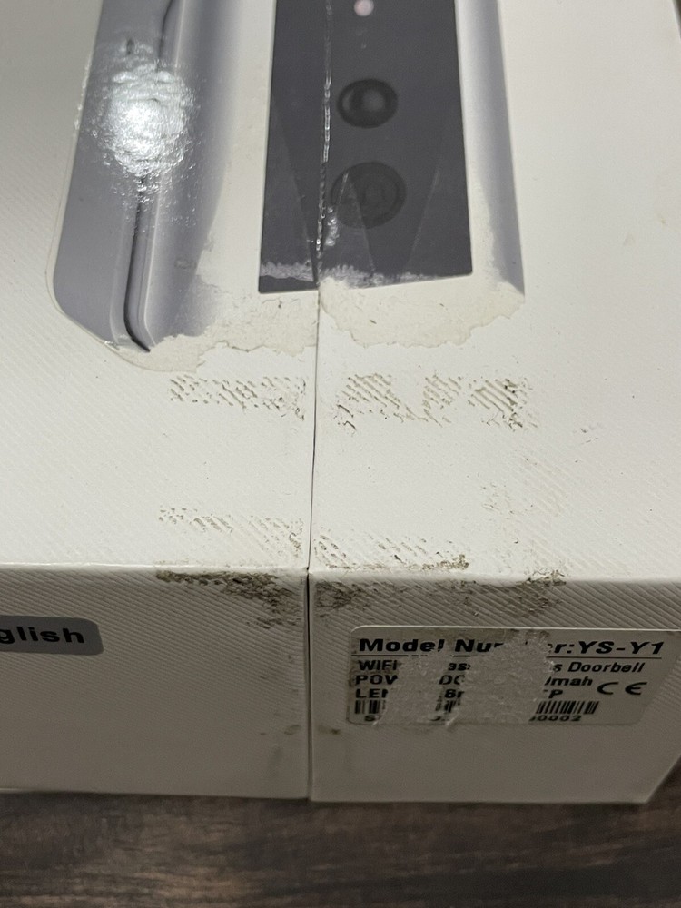 YS-Y1 Multi-Function HD Video Doorbell Intercom NEW OPEN BOX, SEE DETAILS (E2)