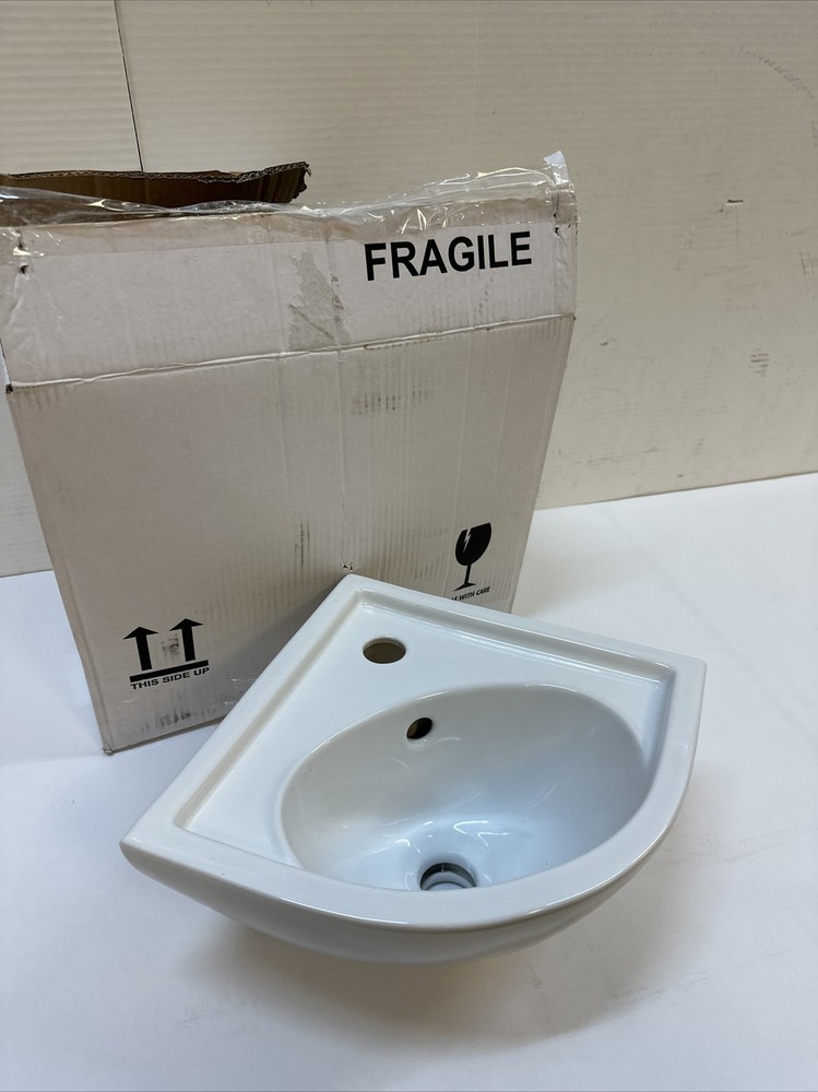 Barclay Petite Corner Basin 4-745WH