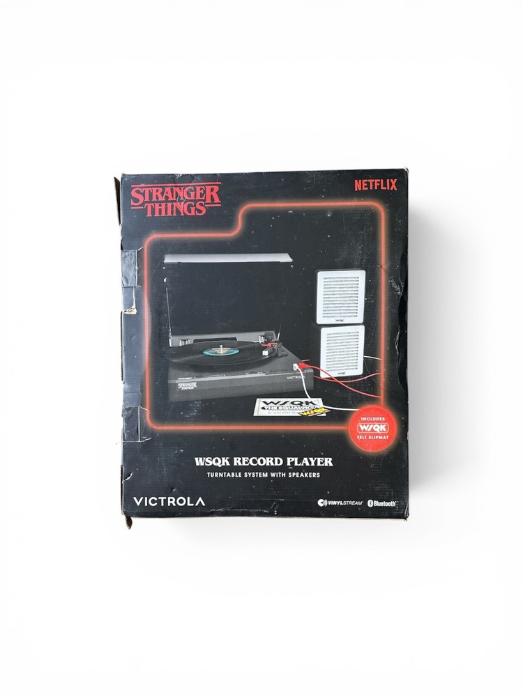 Stranger Things WSQK Record Player