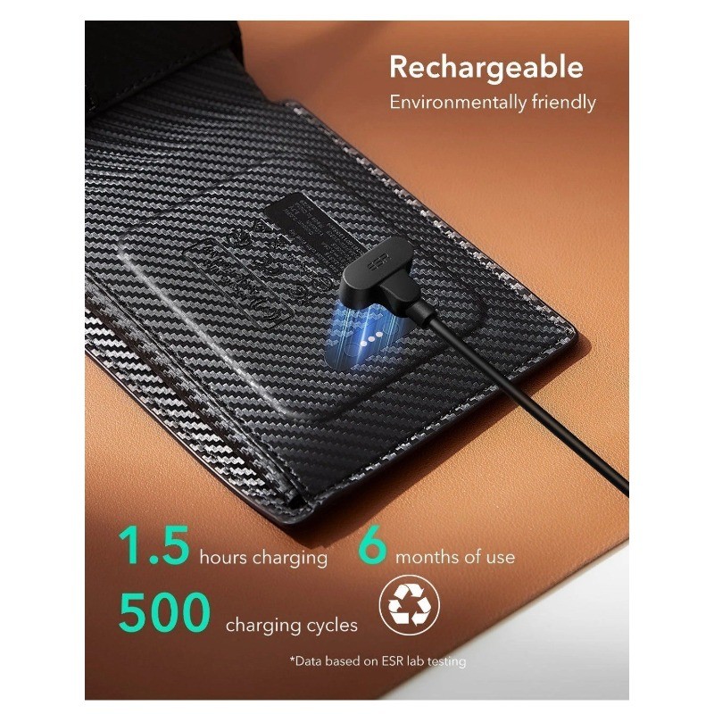 Classic Geo Wallet Men Full Find My Functionality Thin & Lightweight Gift