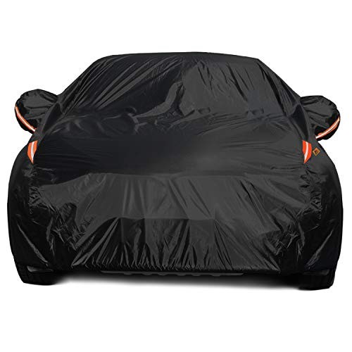 Full Car Covers for Sedan, Car Cover Waterproof All Weather Windproof