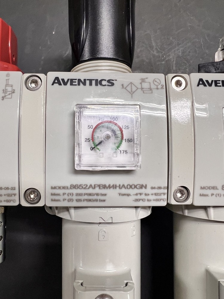 AVENTICS Air Regulator - Filter - Oiler - Shut off Assembly