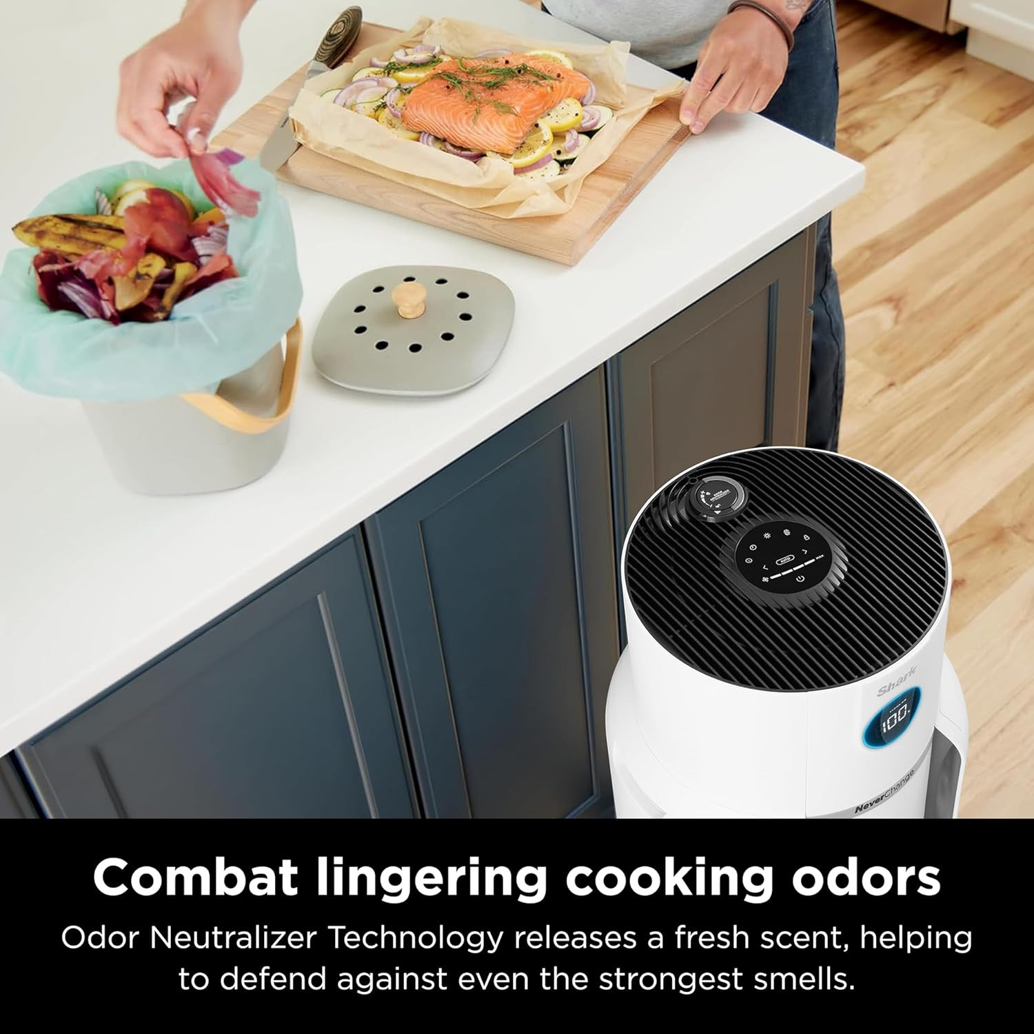 Shark R-HP302-SD Never Change Air Purifier Odor Neutralizer White Scratch & Dent