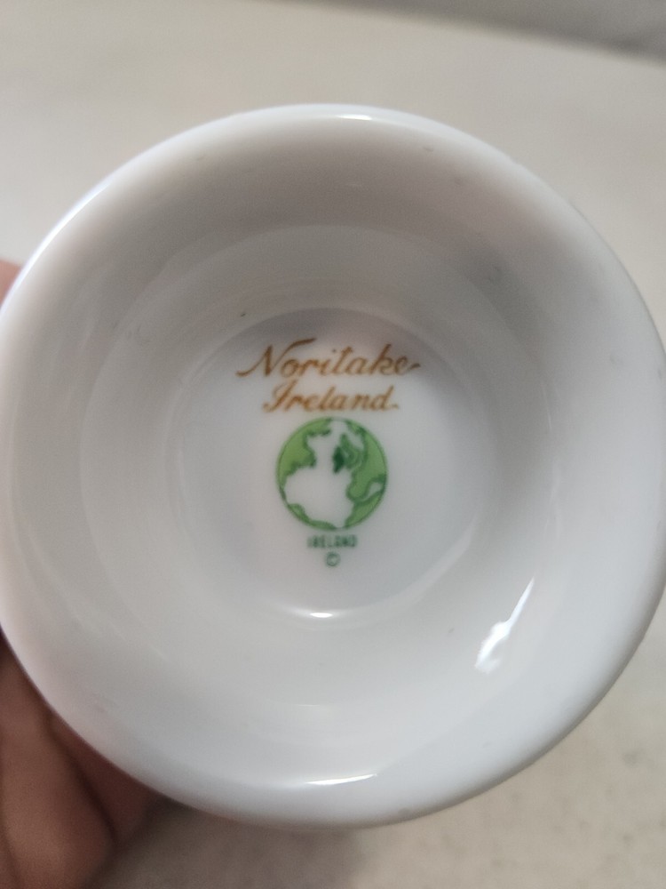 Noritake Ireland Waynesboro Pattern 3261 Footed Tea Cup
