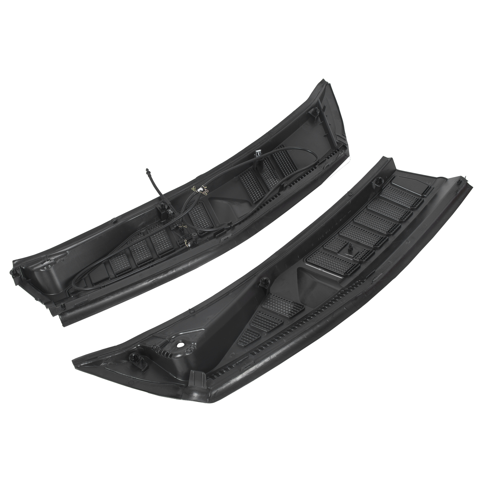 For 2015-2020 16 17 18 Ford F150 Windshield Wiper Cowl Grille Insert Panels Pair