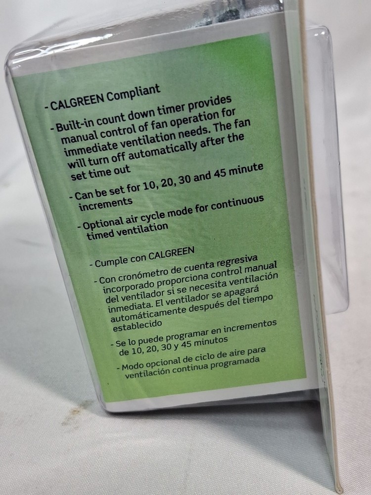 Leviton Decora Humidity Sensor/Fan Control IPHS5, White,