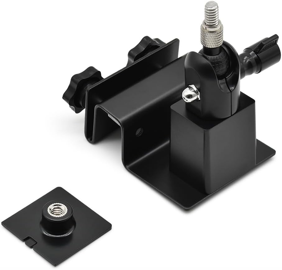 Universal Solar Panel Gutter Mount for Enhanced Sunlight - No Drill Installation