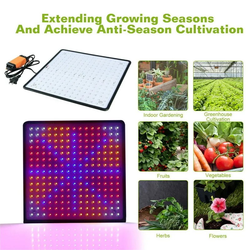 8500W LED Grow Light Panel Full Spectrum Indoor Plant Lamp