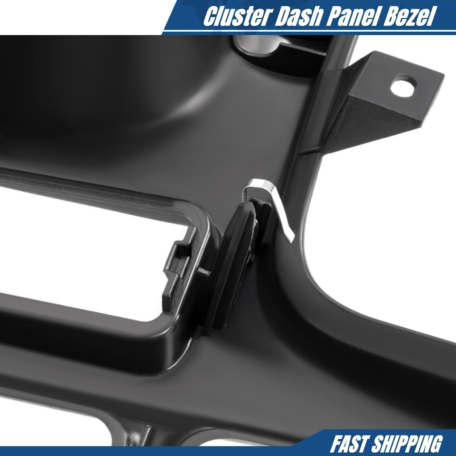 Dash Radio Cluster Bezel Cover Single Din Fit For 98-05 Chevy S10 Blazer Jimmy