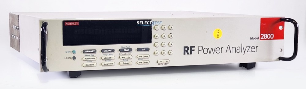 KEITHLEY 2800 RF TELECOM POWER ANALYZER ****LOOK**** (REF.: 872L)