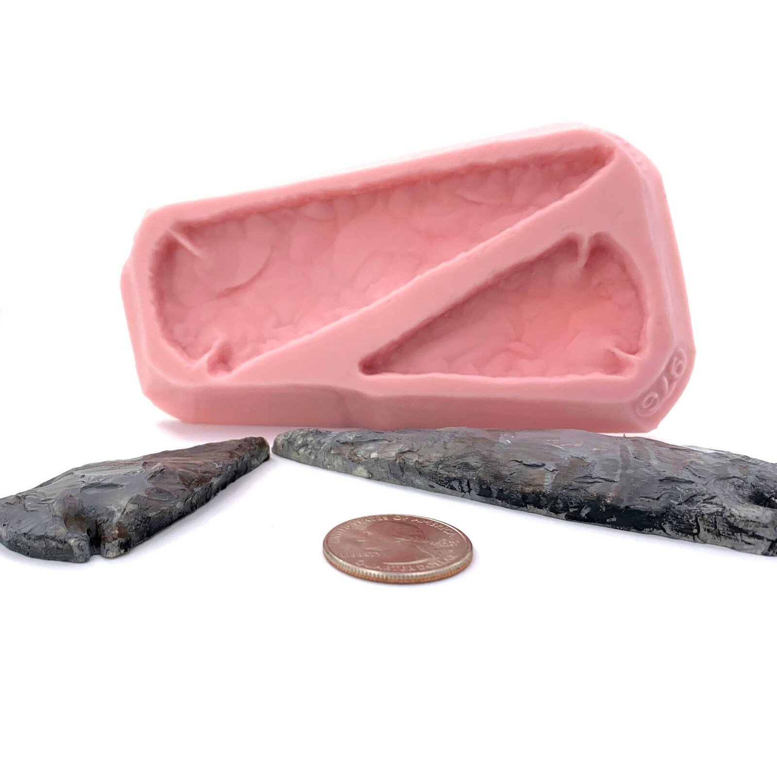 Arrowhead Silicone Mold Chocolate Candy Fondant Resin Polymer Clay (976)