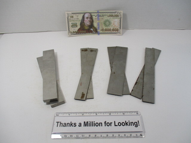 (4) Pair Parallel Blocks Some Hardened Ground Block Parallels Various Sizes VGC