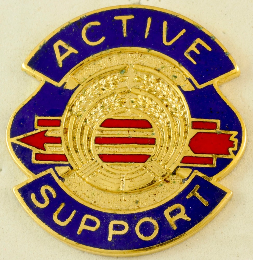 99th Support Battalion Crest DI/DUI CB G23 HM