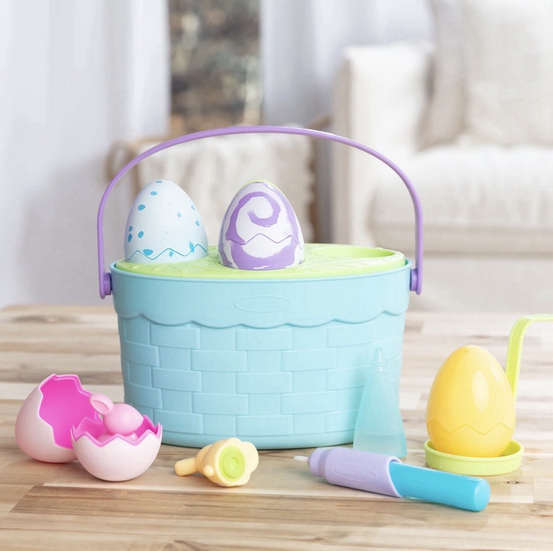 Melissa & Doug Water Wow Egg Decorating Play Set Reusable Mess-Free Coloring