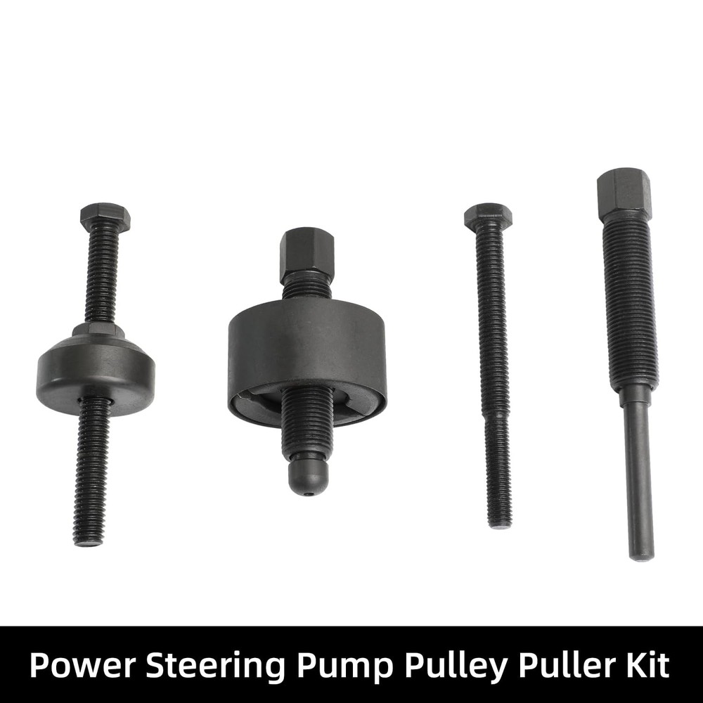 Power Steering Pump Pulley Puller Remove Install Compatible with Ford GM VW