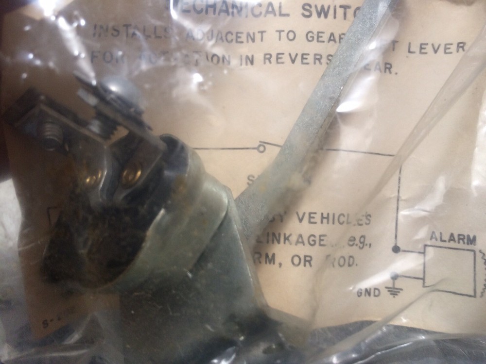 New/Sealed SPARTON Mechanical Switch Model BK102A (A010233) Actuated By Reverse