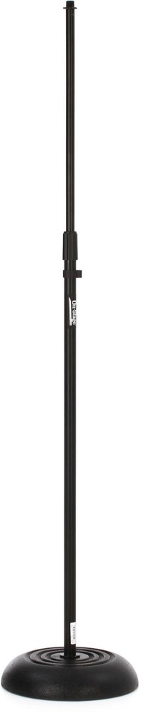 On-Stage MS7201B Round Base Microphone Stand (2-pack) Bundle