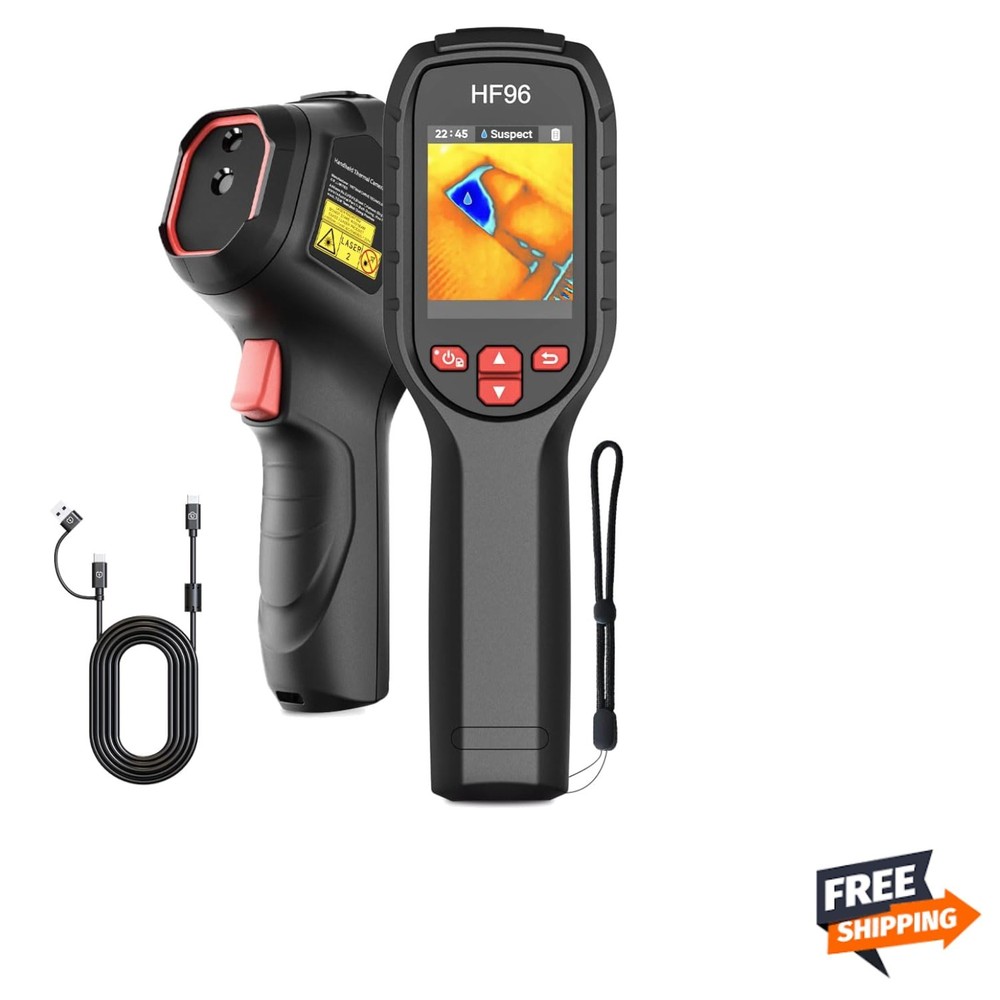Thermal Camera with Laser Pointer, Intelligent Scene Detection, Super Resolut...