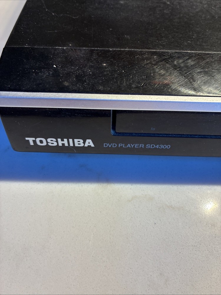 Toshiba DVD Player SD4300 Progressive Scan Slim NO ERROR CODES