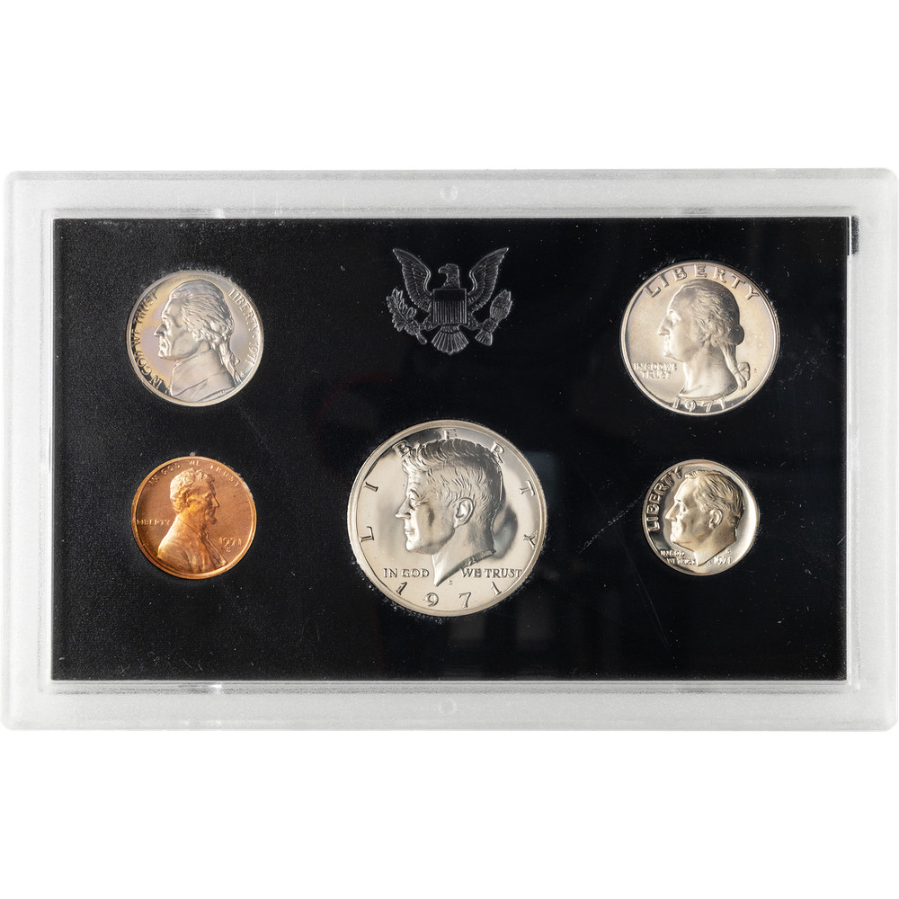 1971-S Clad Proof Set 5 Coins