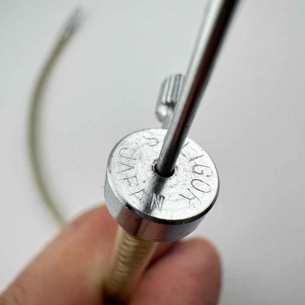 12” Vintage Soligor Camera Remote Shutter Release Trigger Cable Lockable Japan