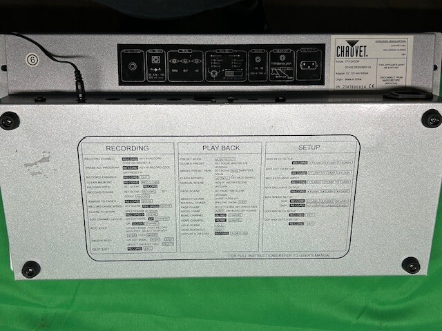 Chauvet tfx-24con Stage Designer