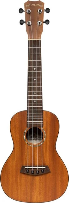 Traditional concert ukulele with solid top