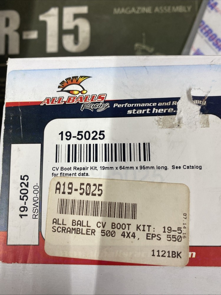 All Balls - 19-5025 - CV Boot Kit