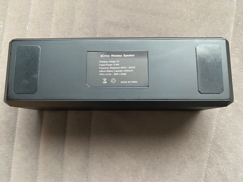 Two BOHM Wireless Speakers with DuoLink Technology