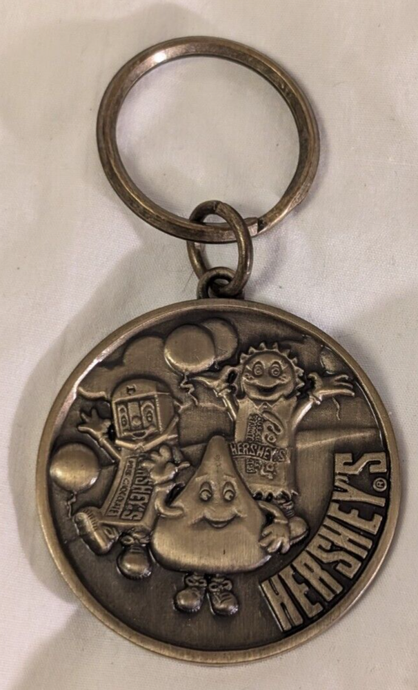 Hershey Park Chocolate Characters Metal Keychain 🍫