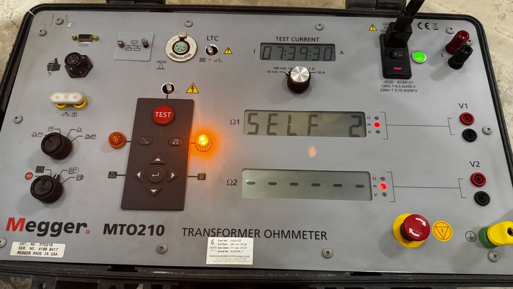 Megger MTO210 Transformer Ohmmeter