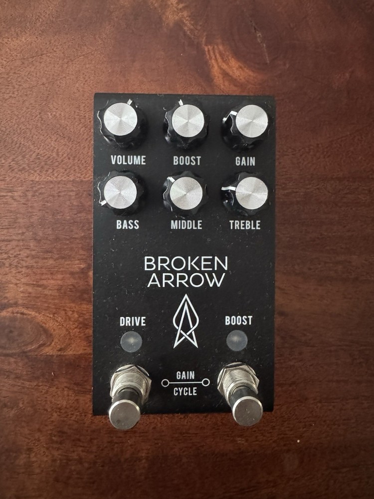 Jackson Audio Broken Arrow Overdrive Pedal - Anodized Black