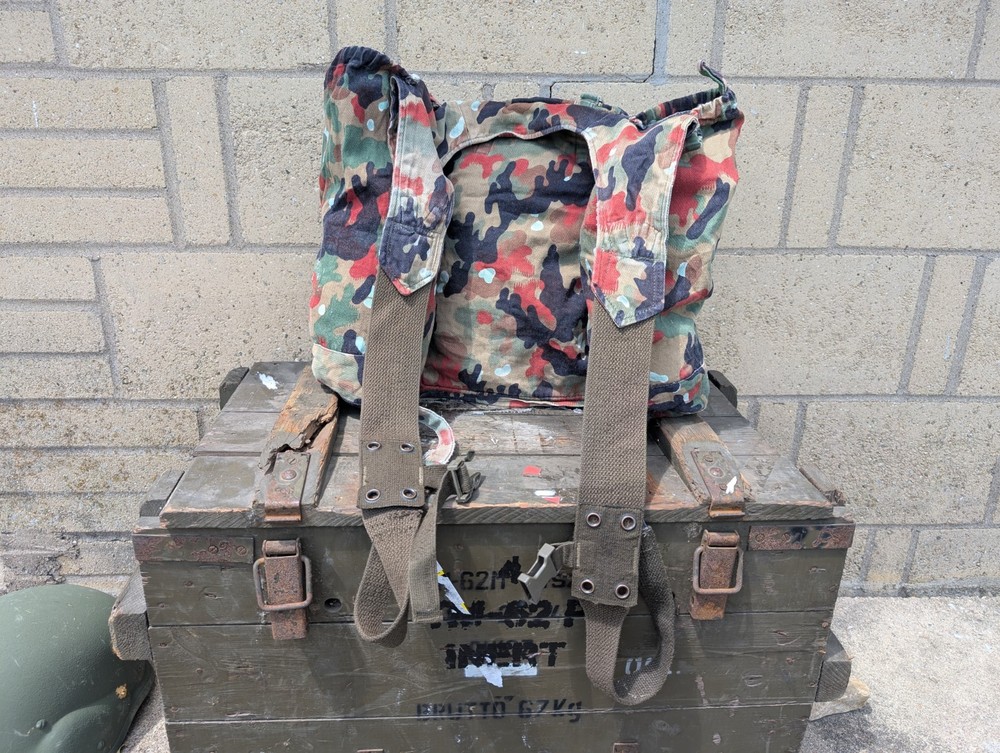 Swiss Alpenflage backpack