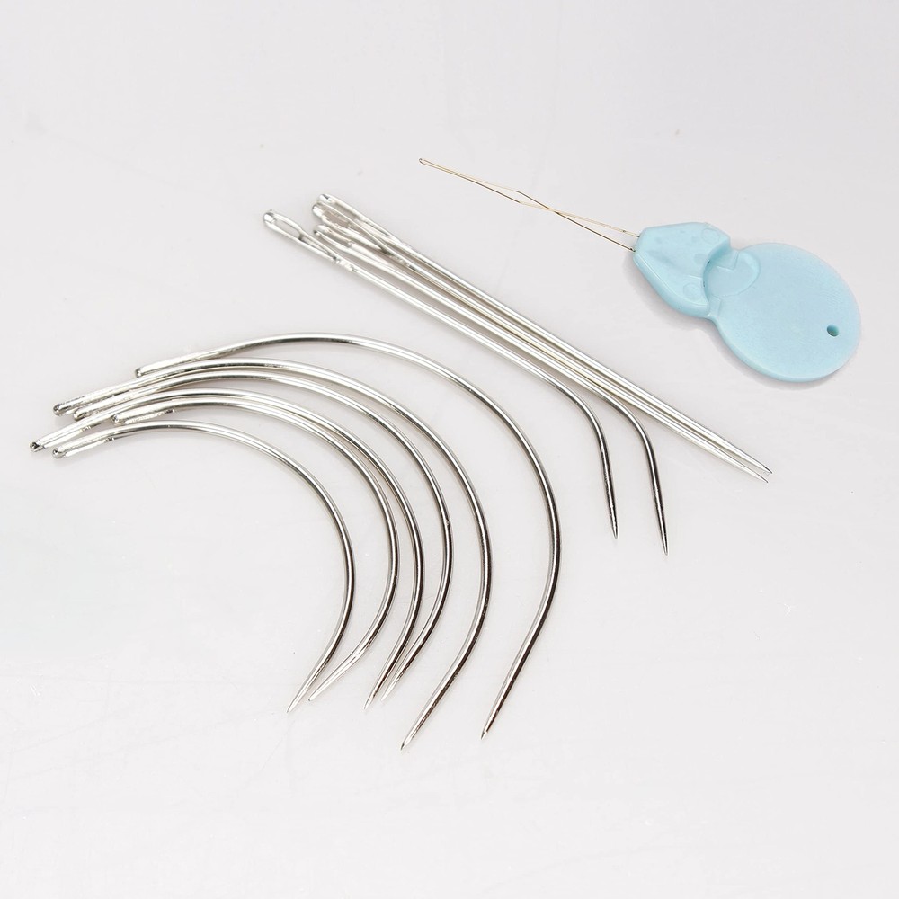 Ryalan Weaving Needle Combo Deal Black Thread with 3Thread+10Needle,