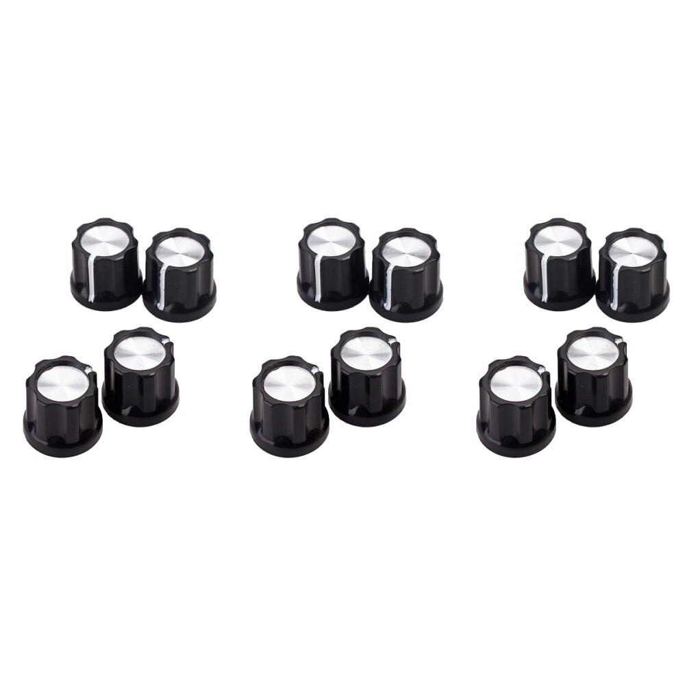 12 Pcs guitar tuning knobs custom guitar knobs Jazz Bass Knobs D-shaft Guitar