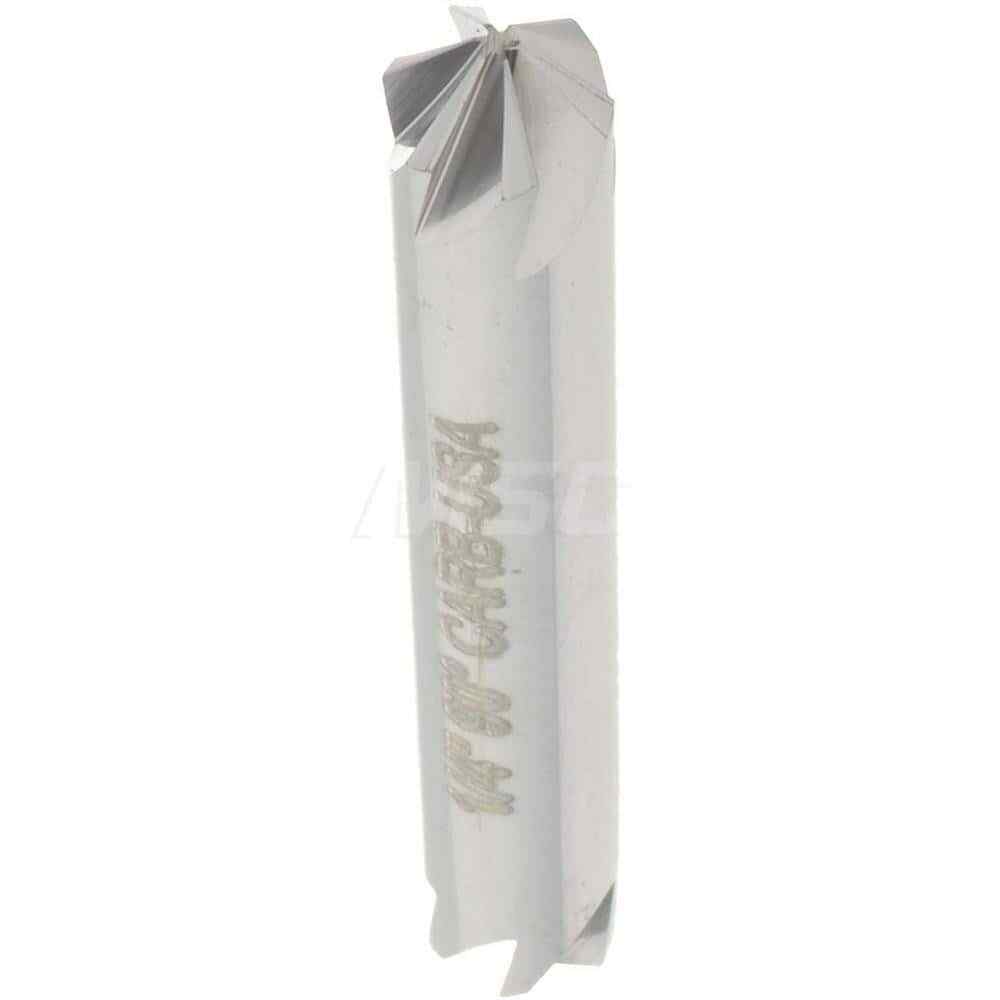 Hertel 1/4" Head Diam, 1/4" Shank, 6 Flute 90� Solid Carbide Countersink 2" O...