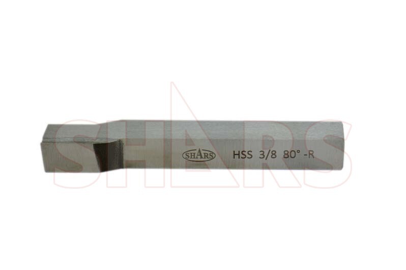 Shars 3/8" Shank 8 PCS Solid HSS Grooving Threading Turning Tool Bit Set New S{