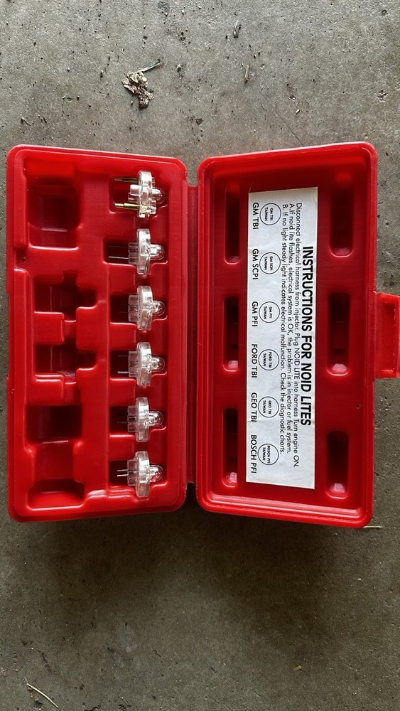 Astro Pneumatic Tool Co 7872 6pc Deluxe Noid Lite Set with Case
