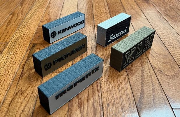 Sansui Vintage Logo Display