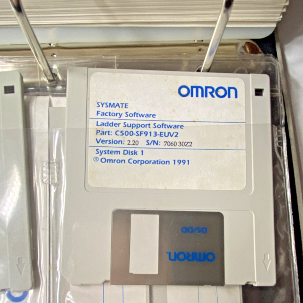 Omron SYSMATE Ladder Support Software C500-SF913-EUV2 Ver. 2.20 PLC Programming