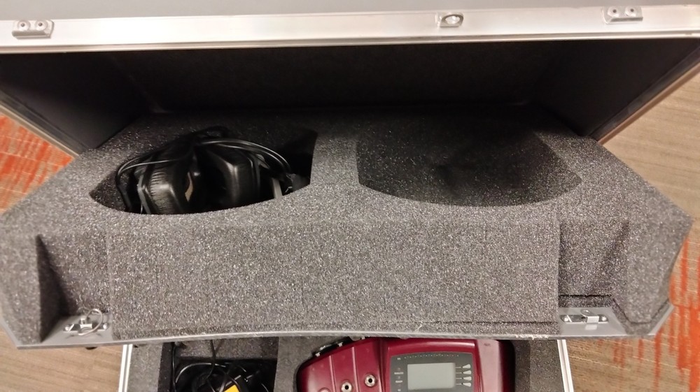 Comrex Vector POTS codec, AUDIO OVER TELE MIXER, plus power supply, and case.