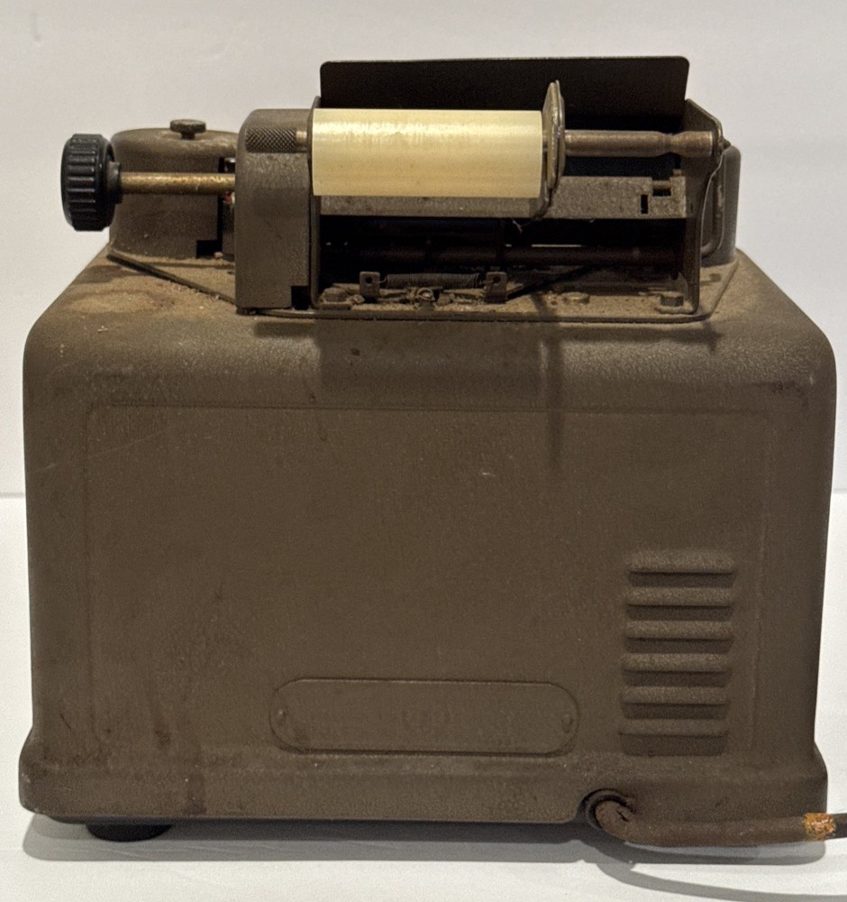 Burroughs Adding Machine Class 9 Portable Calculator 1920’s Vintage Read