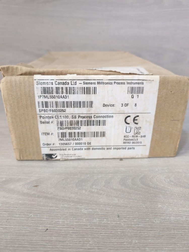SIEMENS POINTEK CLS100 LEVEL SENSOR 7ML55010AA31