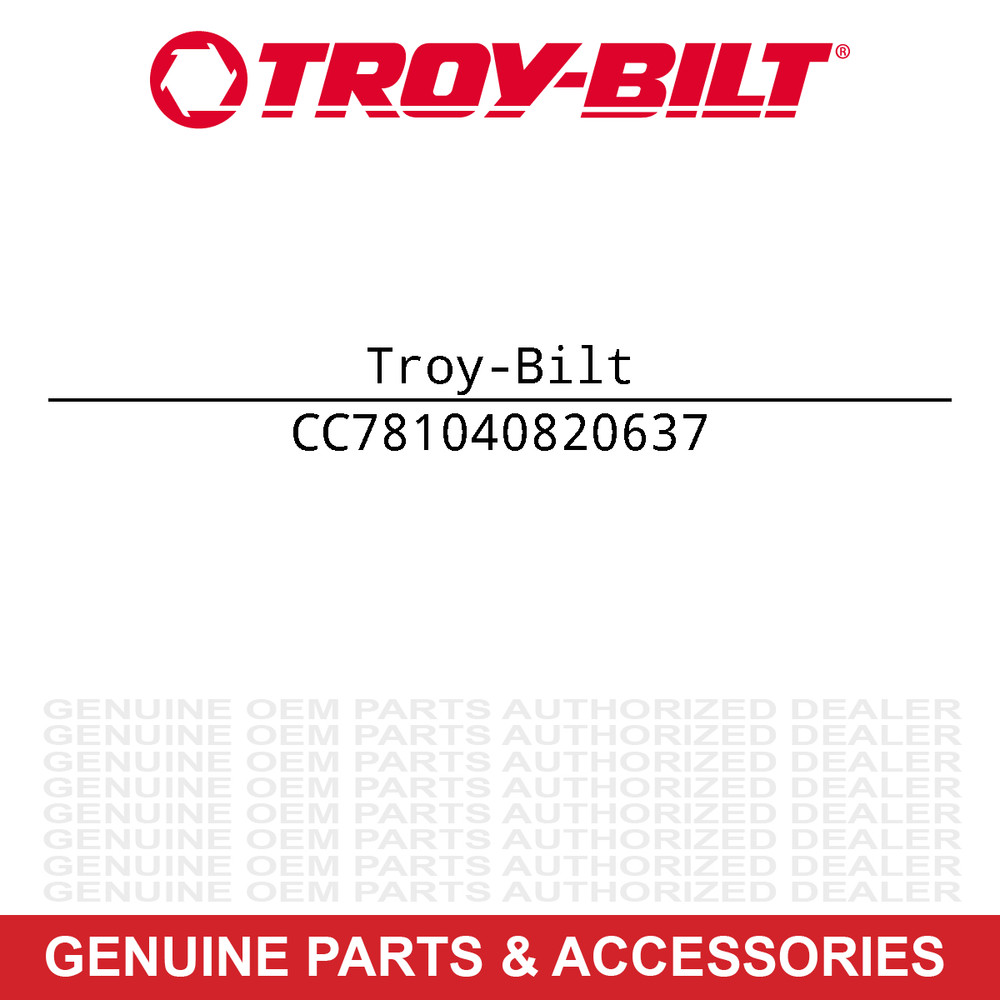 Troy-Bilt 781-04082-0637 Front Wheel Support Brace CSV070 CSV060 CSV071 CSV065