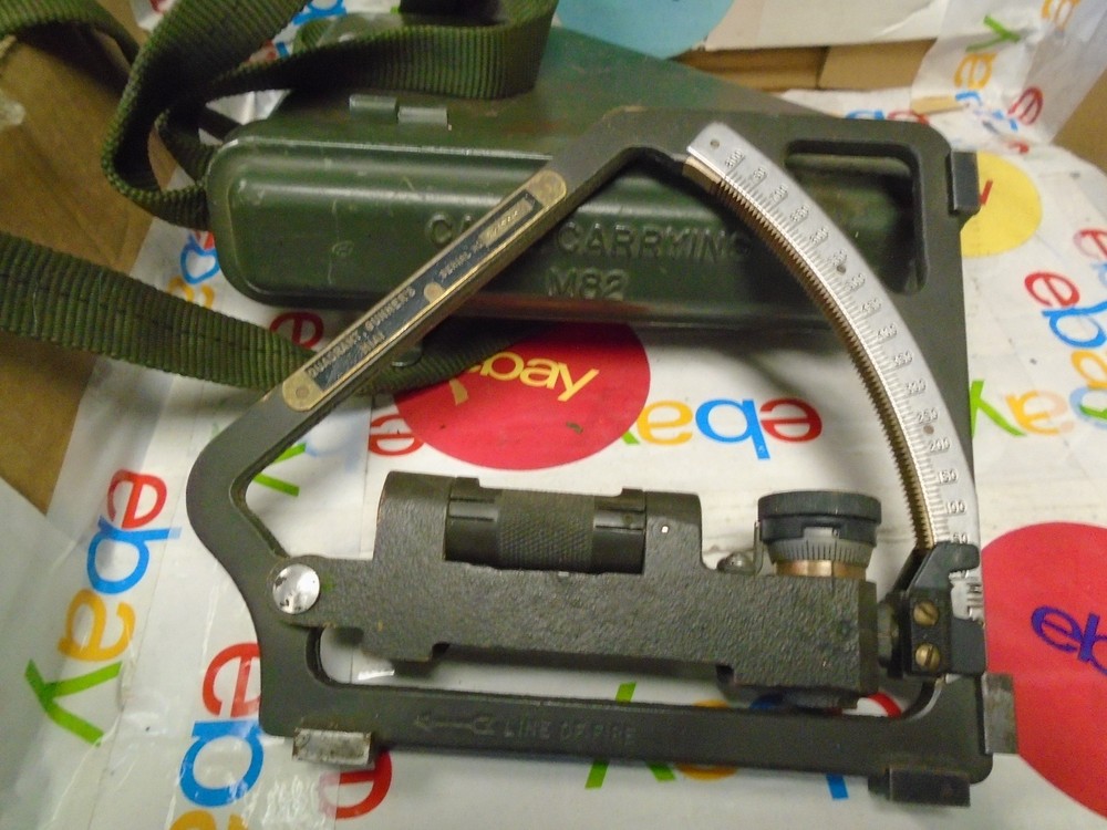 M1A1 Gunners Quadrant M82 Carrying Case Artillery Level