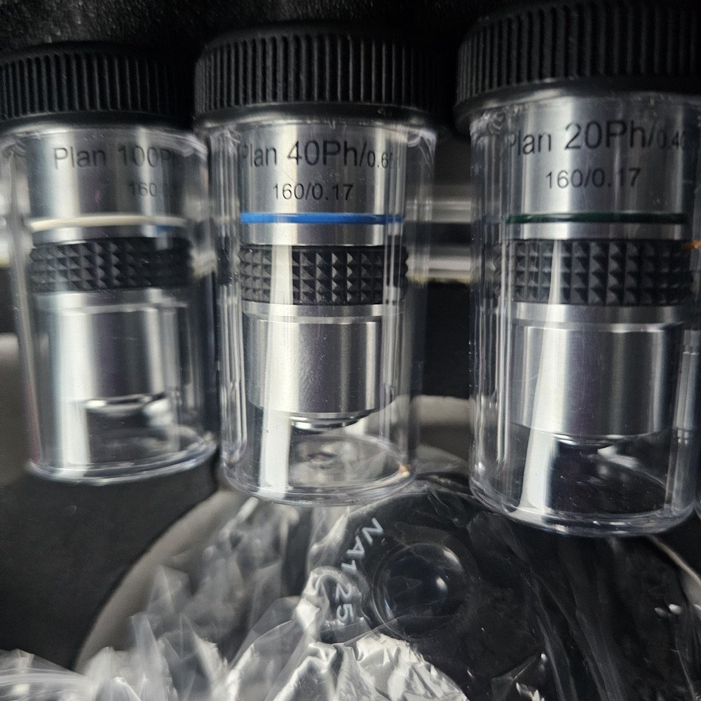 AmScope PCT Brightfield & Phase Contrast Kit for Microscopes