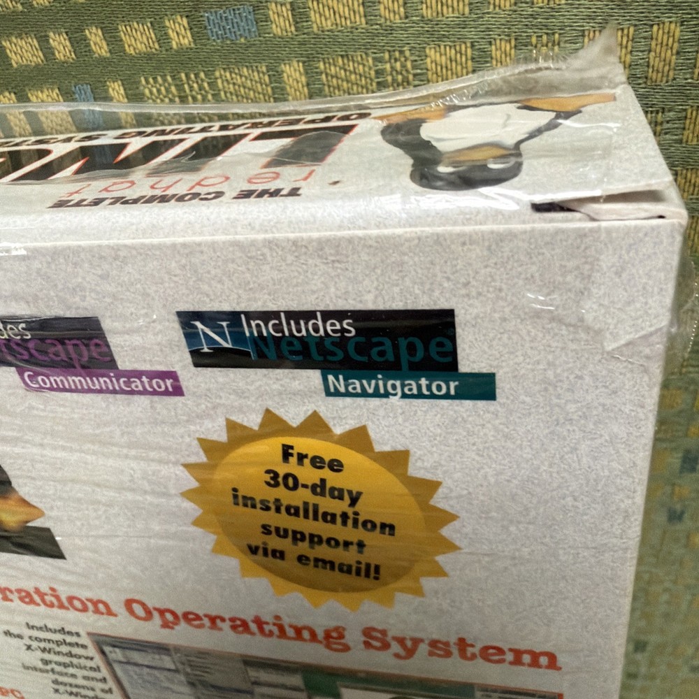 The Complete Redhat Linux 5.2 Operating System Deluxe Secure Server Partial Seal