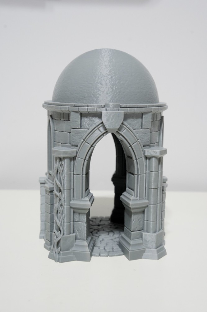 Wargaming Tabletop Stone Dome Tower - 3D Printed