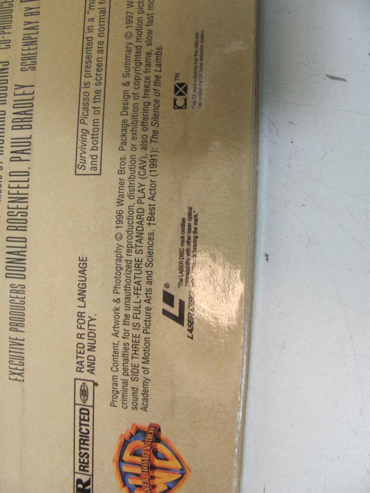 SURVIVING PICASSO 2-Laserdisc LD WIDESCREEN FORMAT VERY GOOD